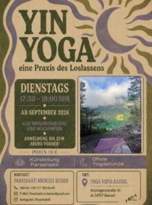 Offene Yin Yogastunde @ Yoga Vidya Kassel